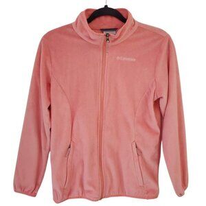 Columbia Girls Benton Springs Fleece Full Zip Jacket Coat Youth Girls Large